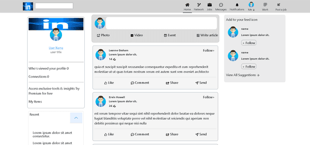 LinkedIn Clone
